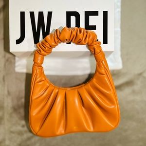 JW PEI Women's Gabbi Ruched Hobo Handbag - Orange
